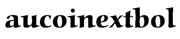 aucoinextbol字体
