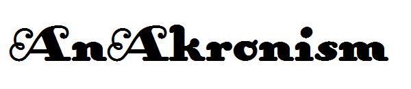 AnAkronism字体