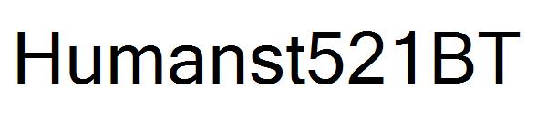 Humanst521BT字体