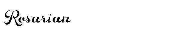 Rosarian字体