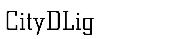CityDLig字体