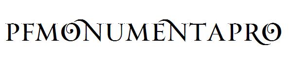 PFMonumentaPro字体