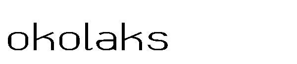 okolaks字体