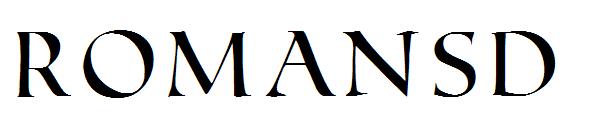 RomanSD字体
