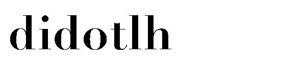 didotlh字体