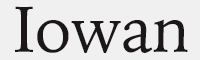 IowanOldStyle字体
