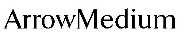 ArrowMedium字体