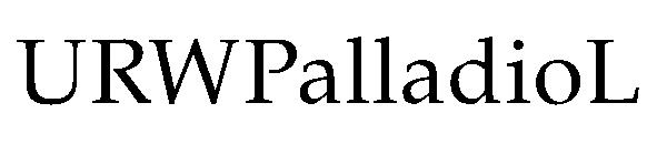 URWPalladioL字体