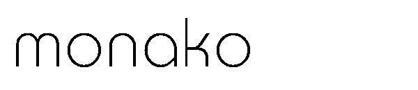 monako字体