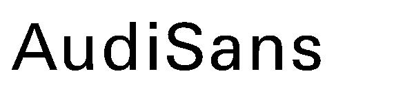 AudiSans字体