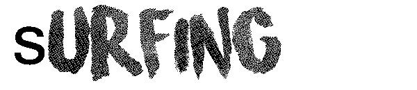 surfing字体