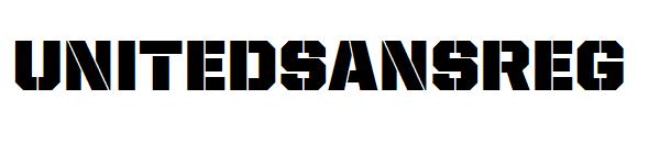 UnitedSansReg字体