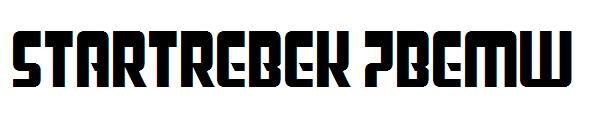 StarTrebek 7BEmw字体