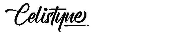 Celistyne字体