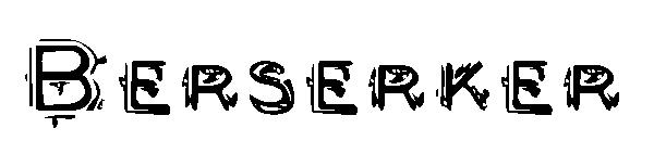 Berserker字体