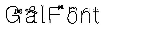 GalFont字体