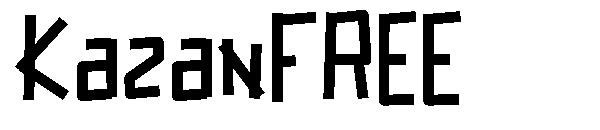KazanFREE字体