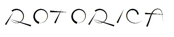 Rotorica字体
