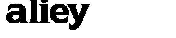 aliey字体