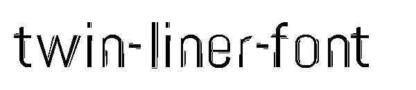 twin-liner-font字体