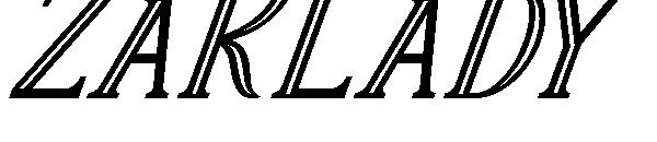 Zaklady字体