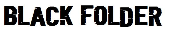 Black Folder字体