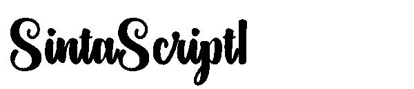 SintaScript1字体