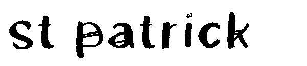 st patrick字体