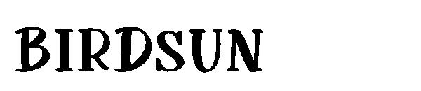 Birdsun字体