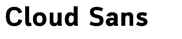 Cloud Sans字体