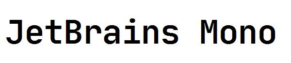 JetBrains Mono字体