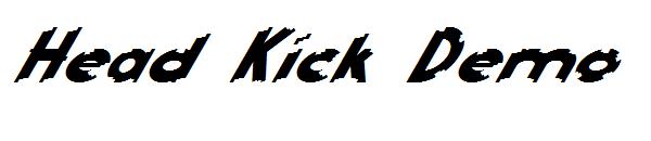 Head Kick Demo字体