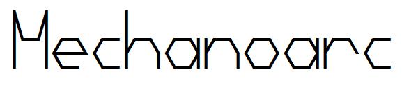 Mechanoarc字体