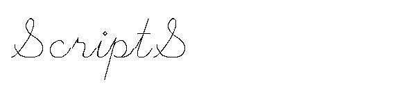 ScriptS字体
