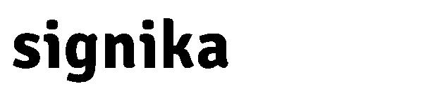 signika字体