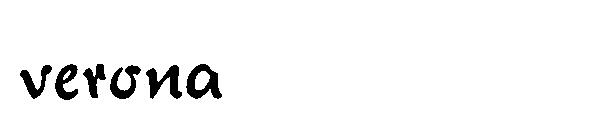 verona字体