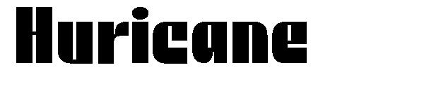 Huricane字体