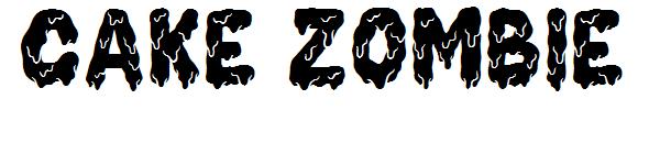 Cake Zombie字体