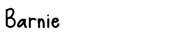 Barnie字体