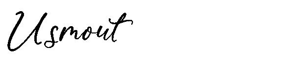 Usmout字体