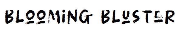 Blooming Bluster字体