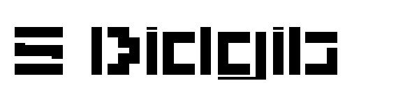 5 Didgit字体