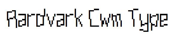 Aardvark Cwm Type字体