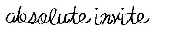 Absolute Invite字体