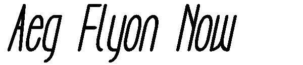 Aeg Flyon Now字体