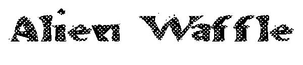 Alien Waffle字体