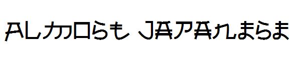 Almost Japanese字体