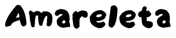 Amareleta字体