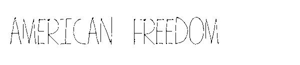 American Freedom字体