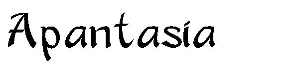 Apantasia字体